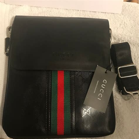 mens gucci side bags|gucci bag men's price.